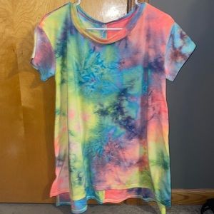 Bright Tie Dye Top